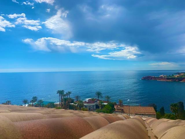 La Belle Vue-Charming Duplex Apartment With Sea View, 50 Meters From Beach And Private Parking Saint-Raphaël Exterior foto
